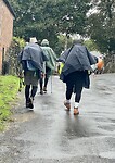 Vanwege de regen overal Karbonkels