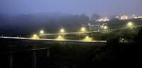 Onderweg in het donker en de mist