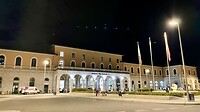 Station Pisa by night
