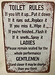 Toilet Rules