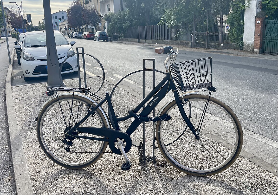 Fiets zonder zadel