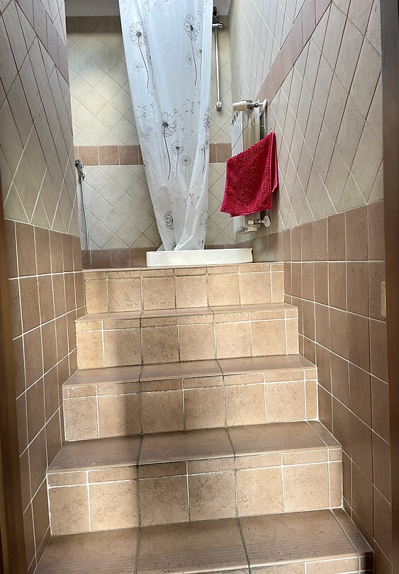 Trap douche / toilet