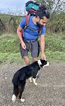 Dani and dog