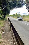 Langs de weg lopen