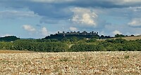Zicht op Monteriggioni