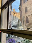Koffie voor vertrek uit Sienna
