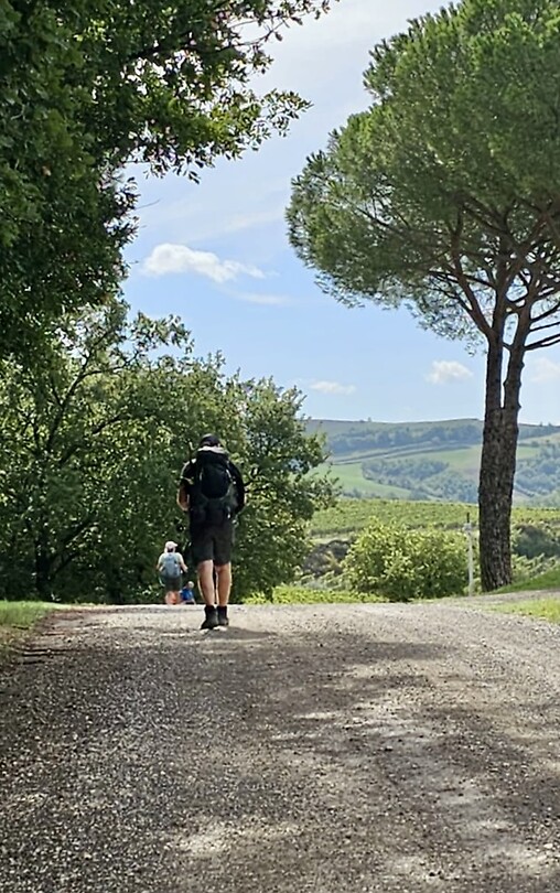 On my way