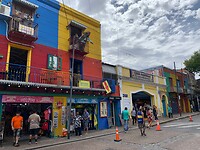 Kleurrijke wijk La Boca