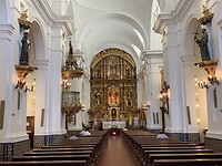 Interieur kerk