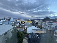 Uitzicht vanuit hotelkamer