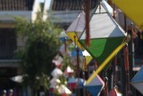 Lampionnetjes aan de brug
