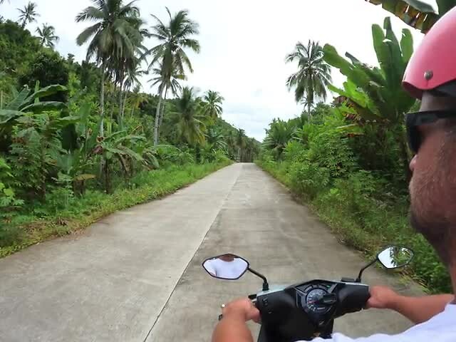 Scooteren op Siargao