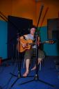 In de studio
