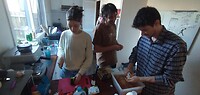 Kerstdiner in de maak