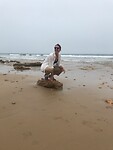 Kikker aan zee