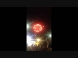 Fireworks at the foodtruck invasion