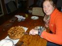 Onze zelfgemaakte appeltaart!Viel erg in de smaak!
