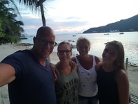 Laatste avond Perhentian
