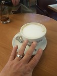 Een sloot cappuccino