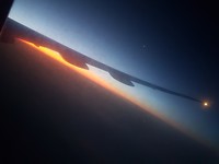 Zonsopgang boven Rusland