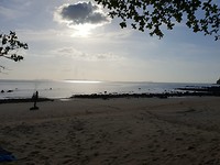 Uitzicht Koh Jum naar Koh Phi Phi