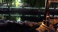 Natuurlijke bron midden in de oude stad van Jinan