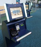 Immigratie controle kiosk