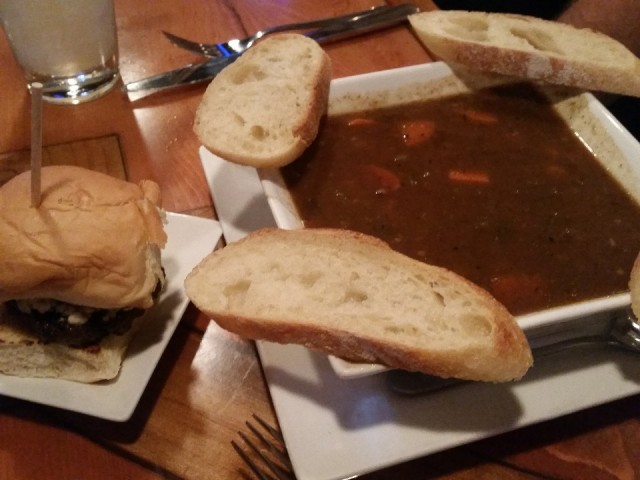 Bison Stew and bizon Hamburger