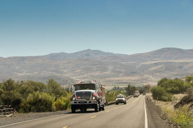 13-09-2015 - Wild fire in Halfway, Oregon