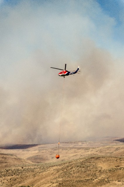 13-09-2015 - Wild fire in Halfway, Oregon