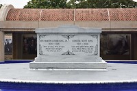 Graf Martin Luther King en Coretta Scott King