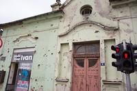Beschoten huis, Kroatie
