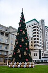 Dit is een grote kerstboom.