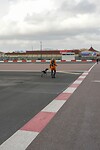 Jet over de landingsbaan