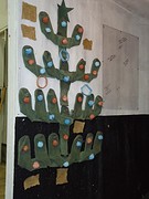 Kerstboom van legersokken