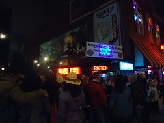 Bandje aan het spelen op Beale Street