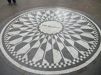 Gedenkteken John Lennon in Central Park