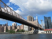 Uitzicht vanaf Roosevelt Island