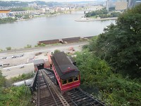 Duquesne Incline naar beneden