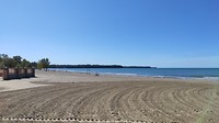 Strand van Lake Erie