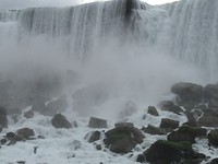 American Fall vanaf het water