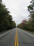 The road ahead is empty...