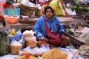 Palaung lady at the Kalaw market