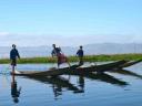 Inle Lake Rowing Technique