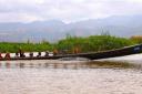 Palaung people touring Inle Lake