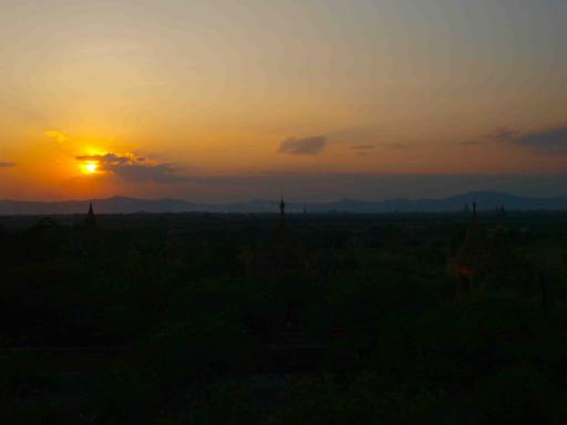Sunset in Bagan