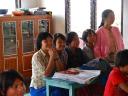 Girls in the classroom