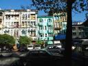 Colonial houses in Yangon