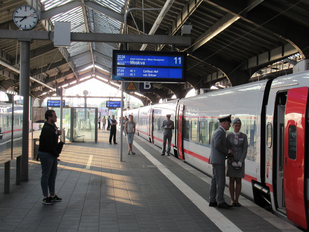 Trein naar Moskou