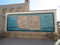 Stadsplan Khiva